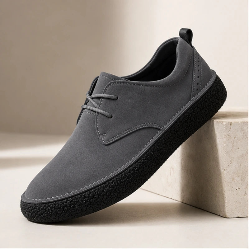 Farrington Suede Shoes - Gray - Shoes - Brondals - Image 1