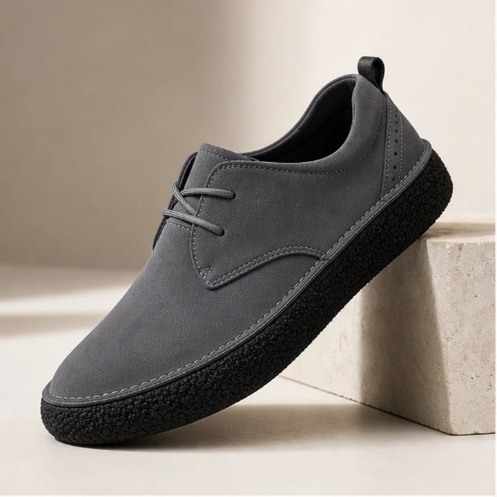Farrington Suede Shoes - Gray - Shoes - Brondals - Image 1