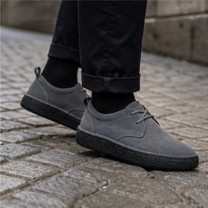 Farrington Suede Shoes - Gray - casual shoes - Brondals - Image 4