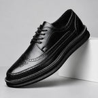 Grantham Brogue Sneakers - Black - men's sneakers - Brondals - Image 2