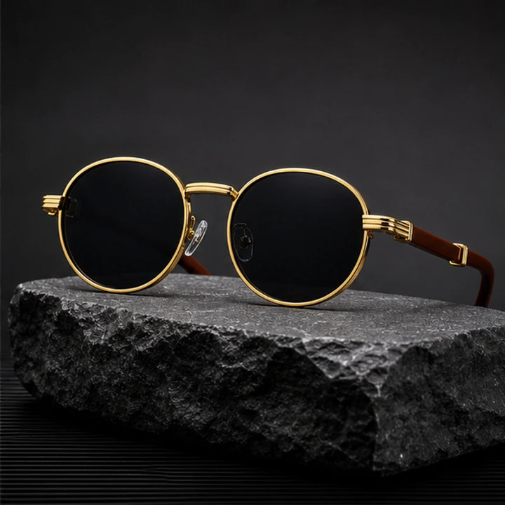 Deventio Retro Sunglasses - Black - sunglasses - Brondals - Image 2