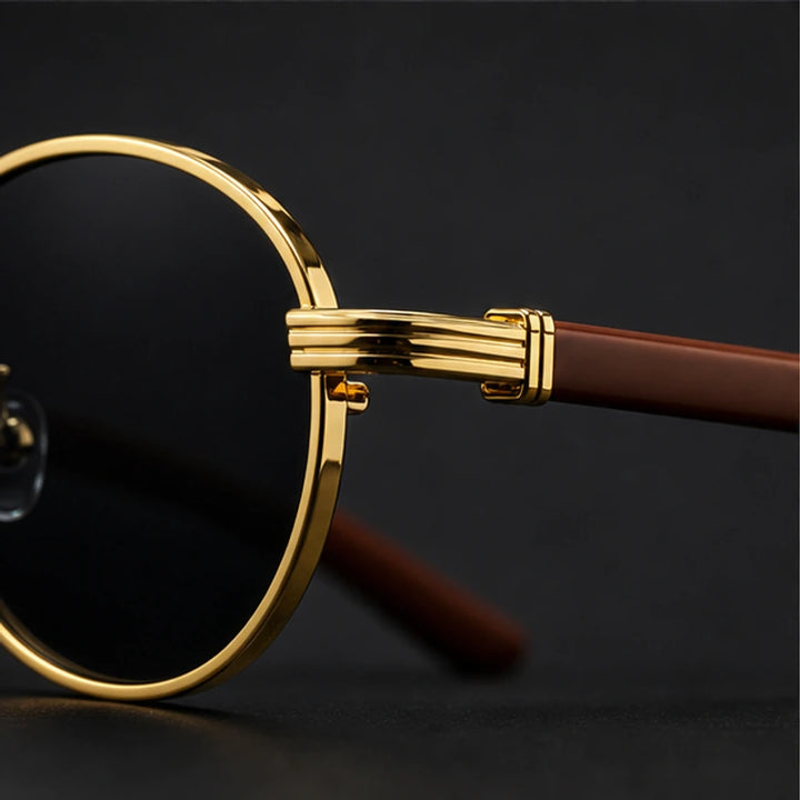 Deventio Retro Sunglasses - Black - retro sunglasses - Brondals - Image 3