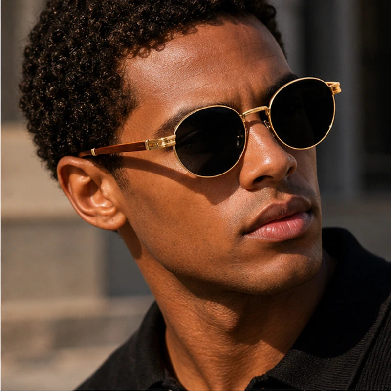 Deventio Retro Sunglasses - Black - lightweight sunglasses - Brondals - Image 8