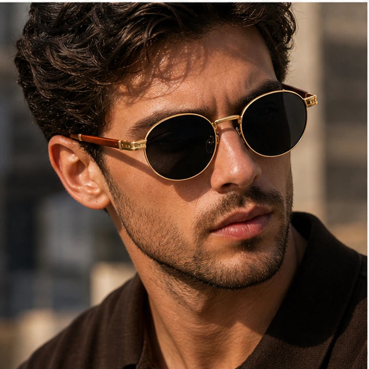 Deventio Retro Sunglasses - Black - unisex sunglasses - Brondals - Image 7