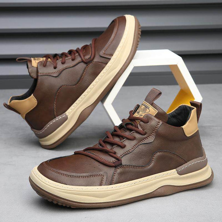 Dellava Italian Genuine Leather Sneakers - mens sneakers - Brondals - Image 12