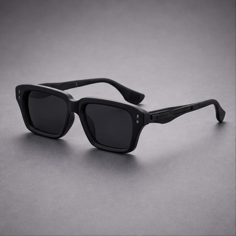 Laventia Square Sunglasses - Black - Sunglasses - Brondals - Image 1