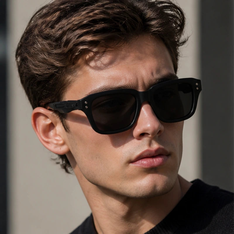 Laventia Square Sunglasses - Black - uv protection - Brondals - Image 5