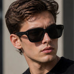 Laventia Square Sunglasses - Black - uv protection - Brondals - Image 5