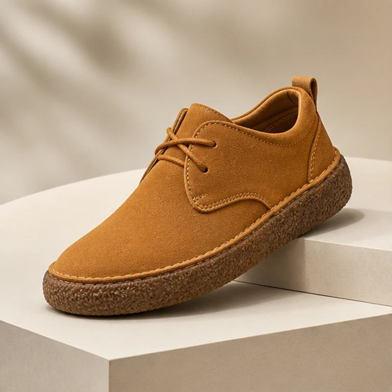Farrington Suede Shoes - Brown - Shoes - Brondals - Image 1