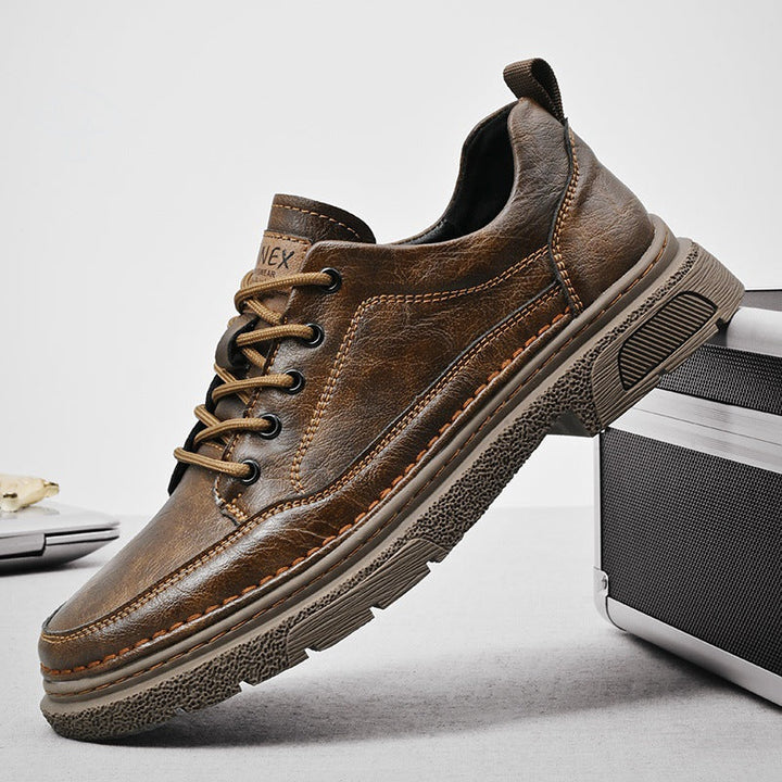 Marret Leather Sneakers - leather sneakers - Brondals - Image 3