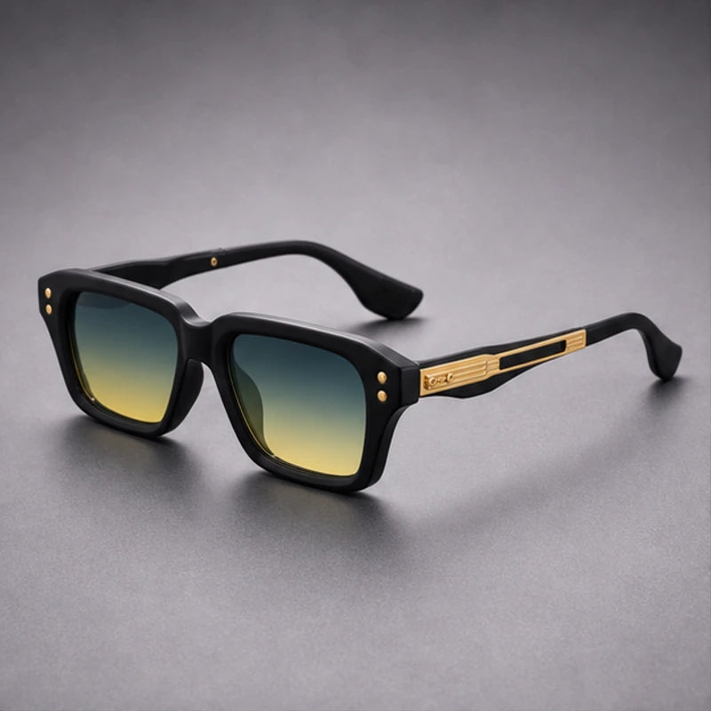 Laventia Square Sunglasses - Blue Tea - square sunglasses - Brondals - Image 3