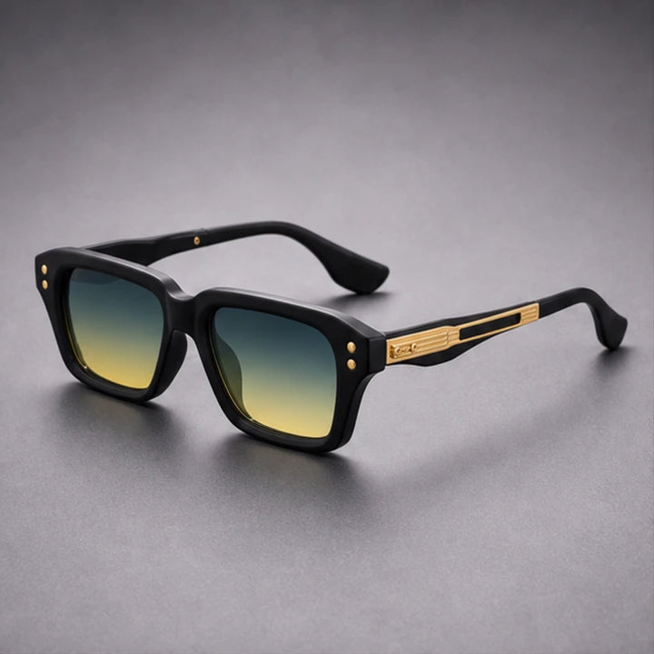 Laventia Square Sunglasses - Blue Tea - square sunglasses - Brondals - Image 3