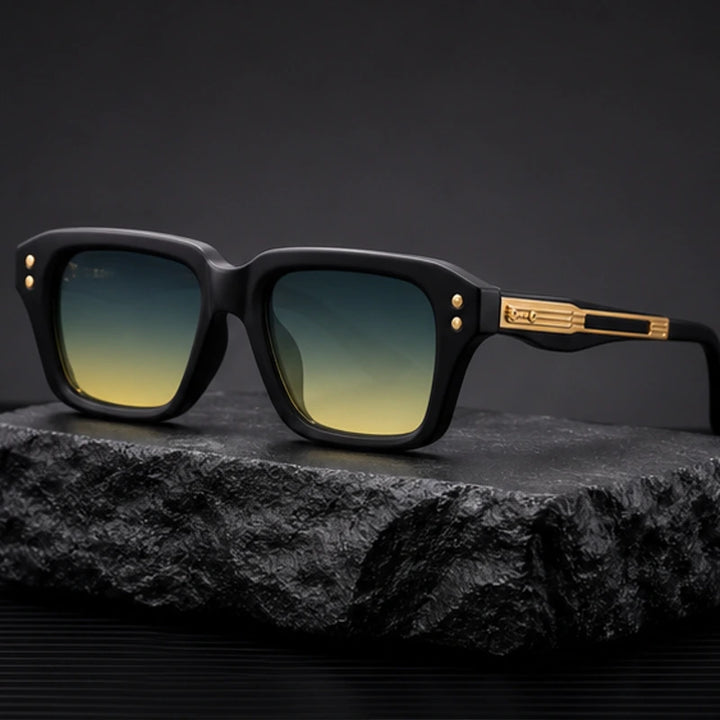 Laventia Square Sunglasses - Blue Tea - sunglasses - Brondals - Image 2