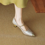 Tacones slingback de perlas Kyoto