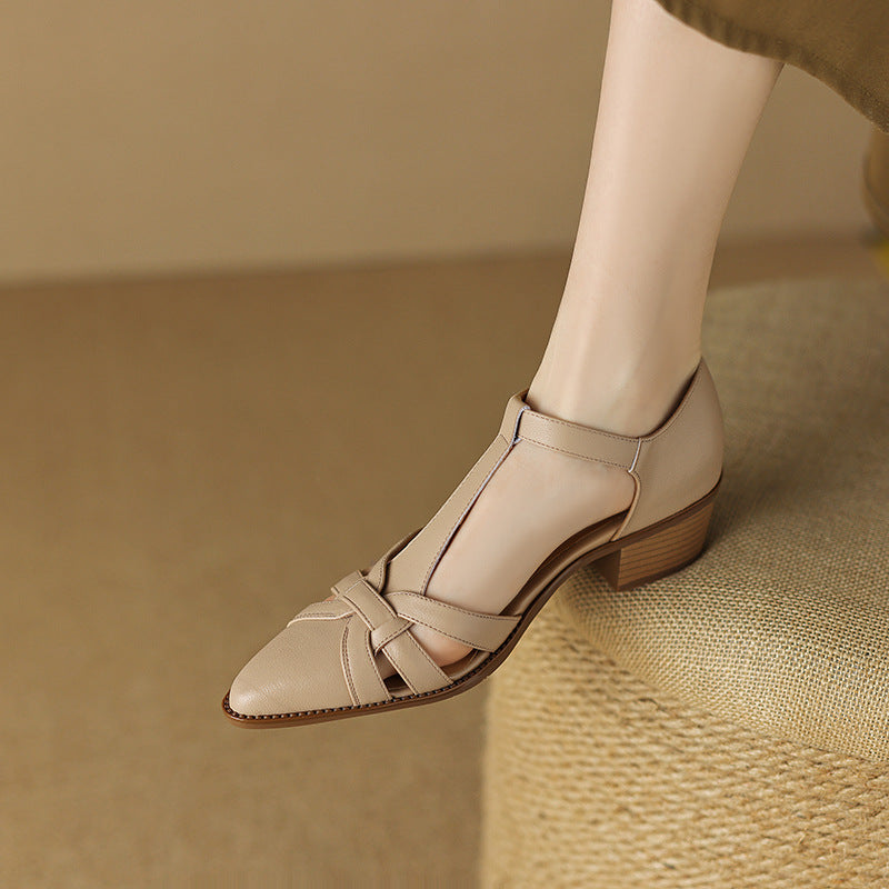 Tacones Seren con tira en T