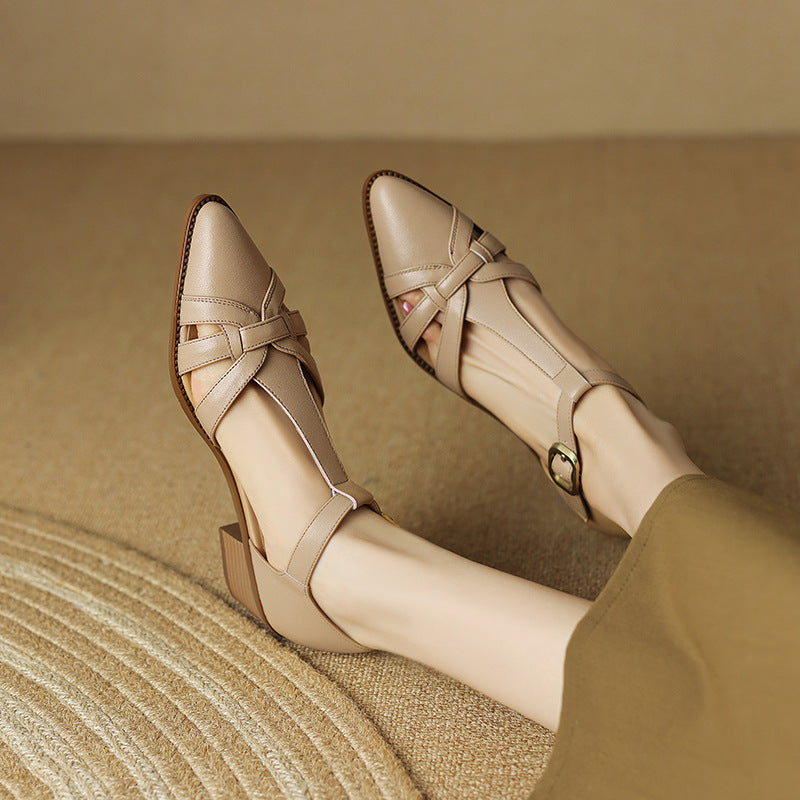 Tacones Seren con tira en T