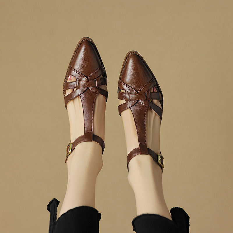 Tacones Seren con tira en T