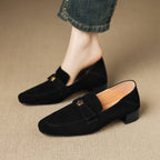 Mocasines de gamuza genuina Felicity