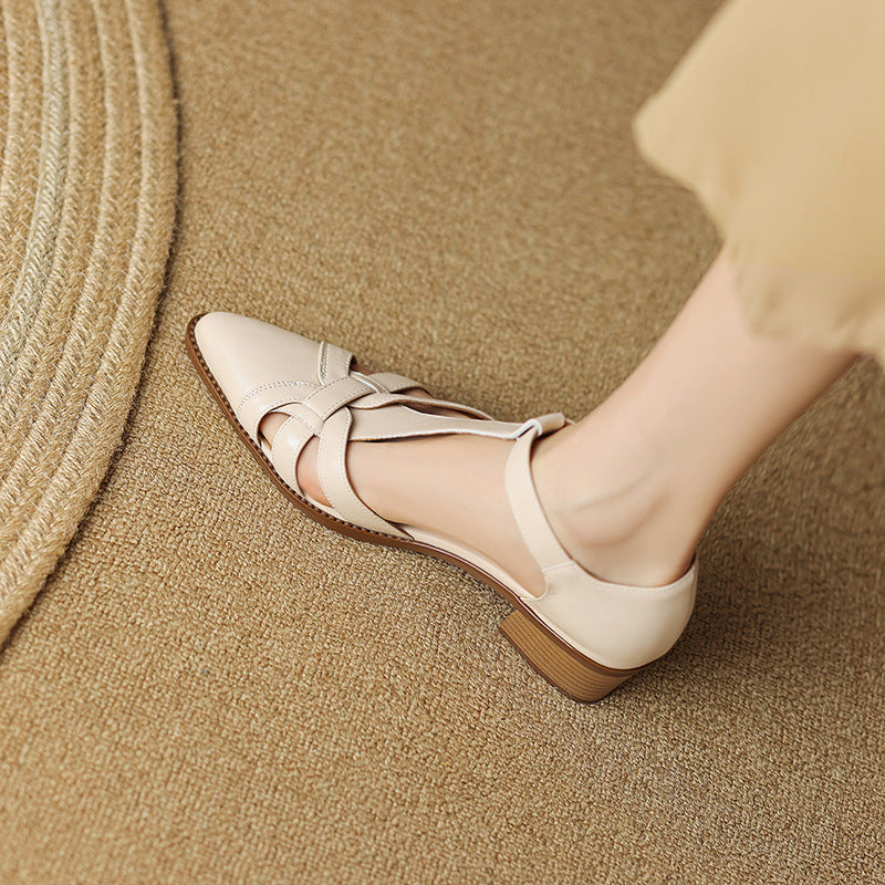 Tacones Seren con tira en T