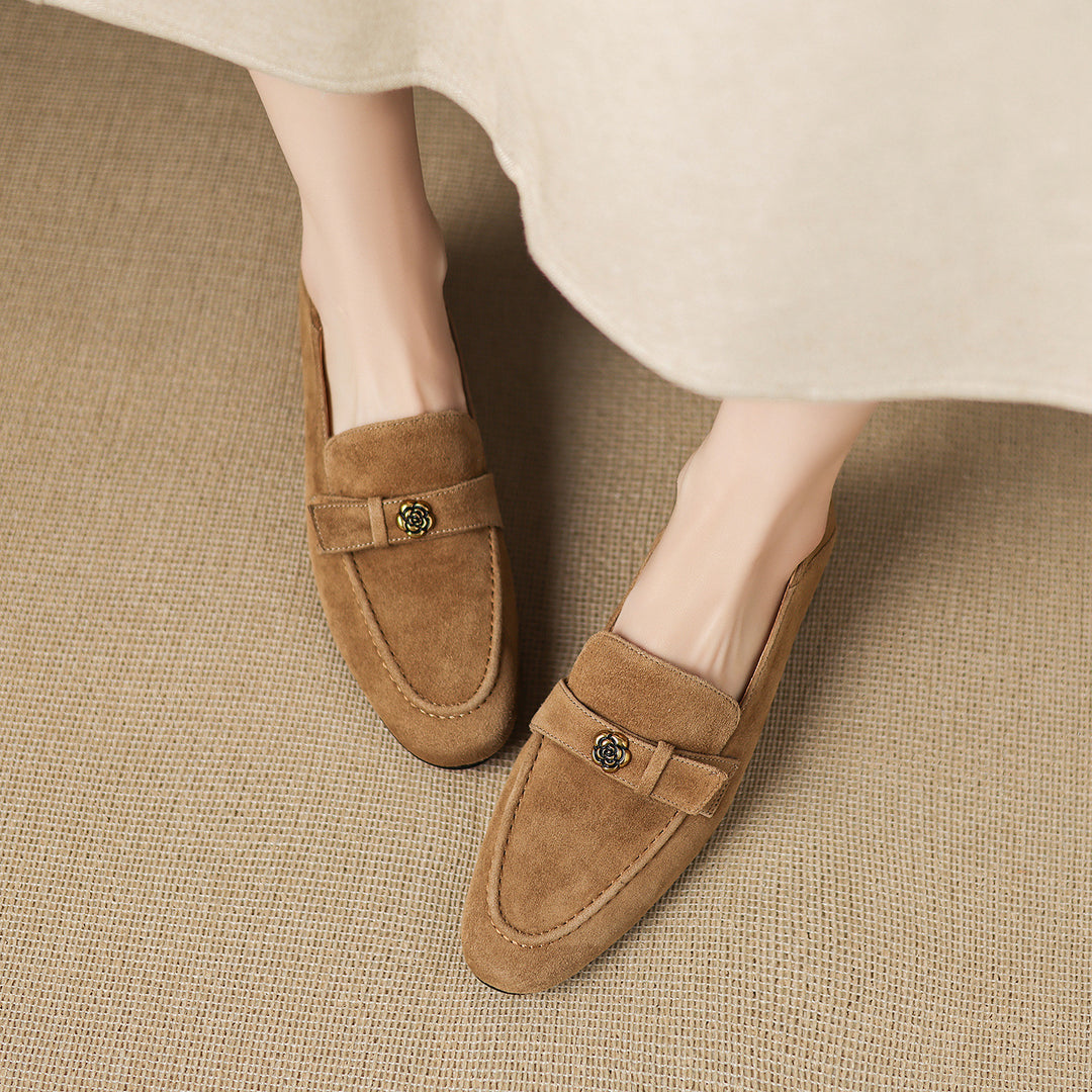 Felicity Genuine Suede Loafers