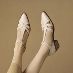 Tacones Seren con tira en T