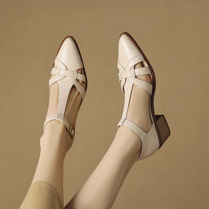 Tacones Seren con tira en T