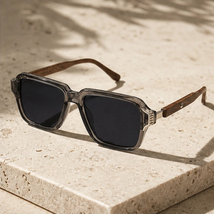 Belgravia Retro Sunglasses - Ash - Sunglasses - Brondals - Image 1