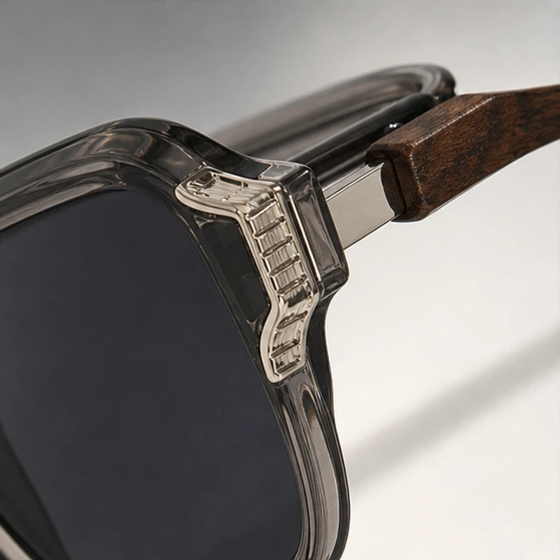 Belgravia Retro Sunglasses - Ash - retro sunglasses - Brondals - Image 3