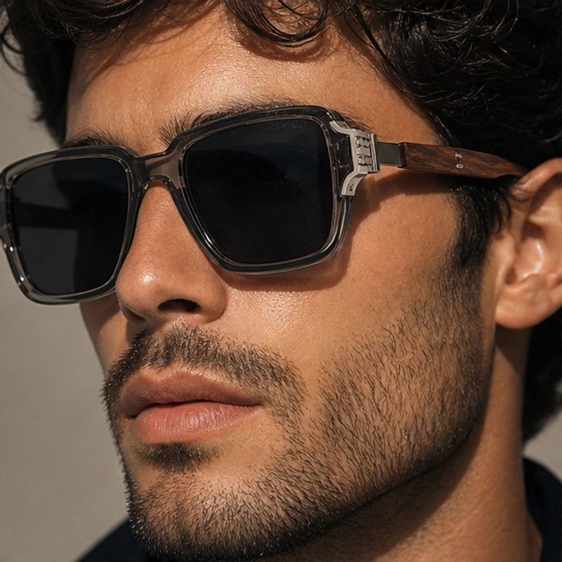 Belgravia Retro Sunglasses - Ash - uv400 protection - Brondals - Image 5