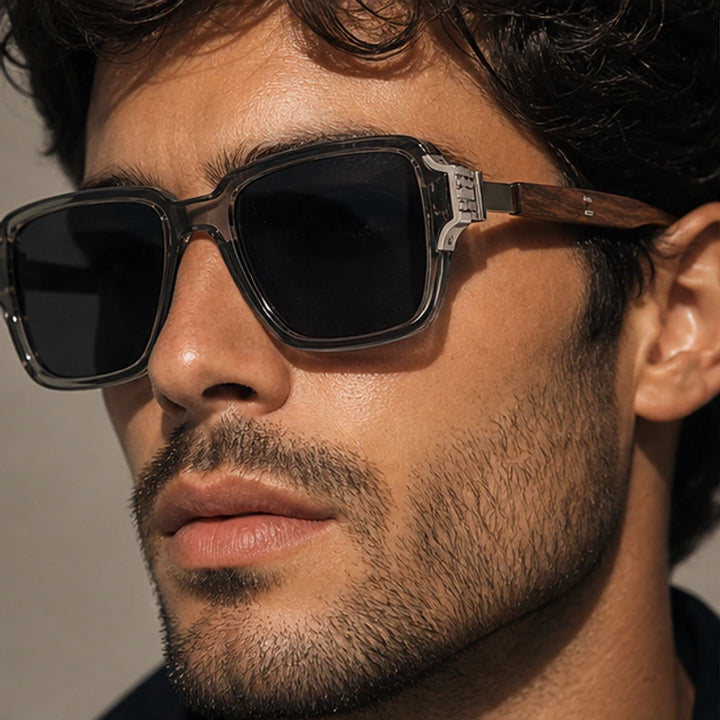 Belgravia Retro Sunglasses - Ash - uv400 protection - Brondals - Image 5