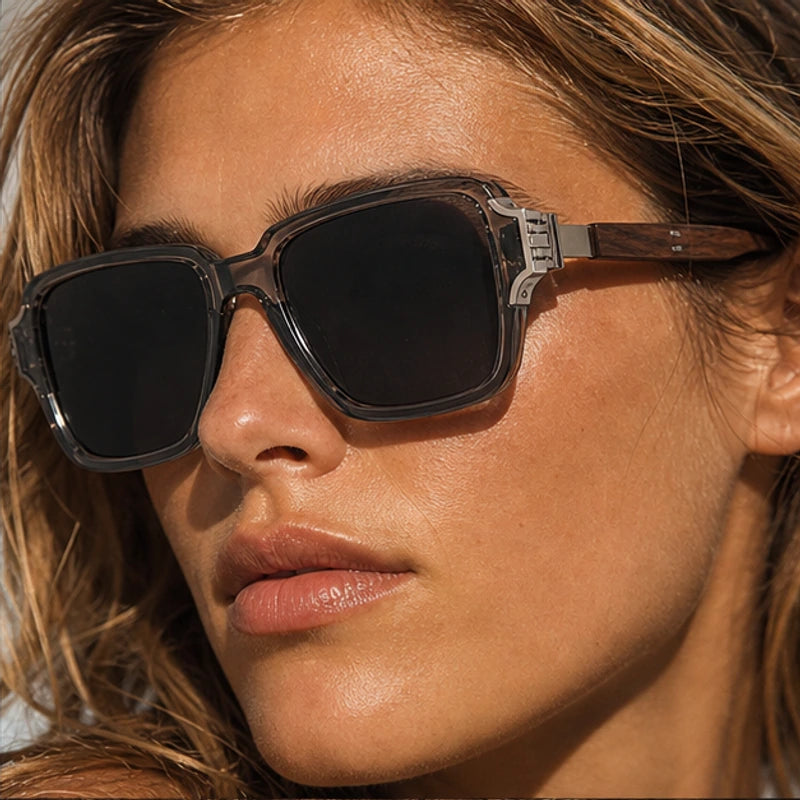 Belgravia Retro Sunglasses - Ash - scratch resistant - Brondals - Image 8