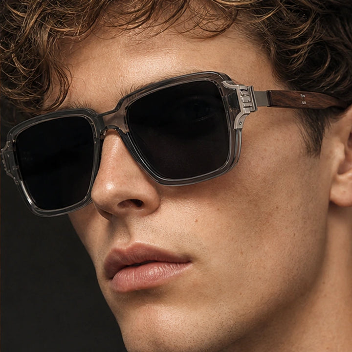 Belgravia Retro Sunglasses - Ash - mens sunglasses - Brondals - Image 6