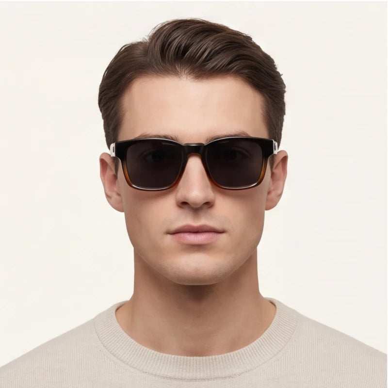 Havana Shift Polarized Sunglasses - Jaguar Black - lightweight frame - Brondals - Image 7