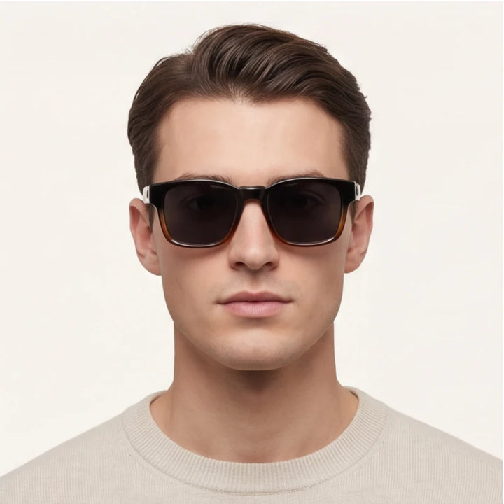 Havana Shift Polarized Sunglasses - Jaguar Black - lightweight frame - Brondals - Image 7