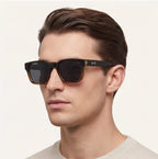 Havana Shift Polarized Sunglasses - Jaguar Black - vintage style - Brondals - Image 8