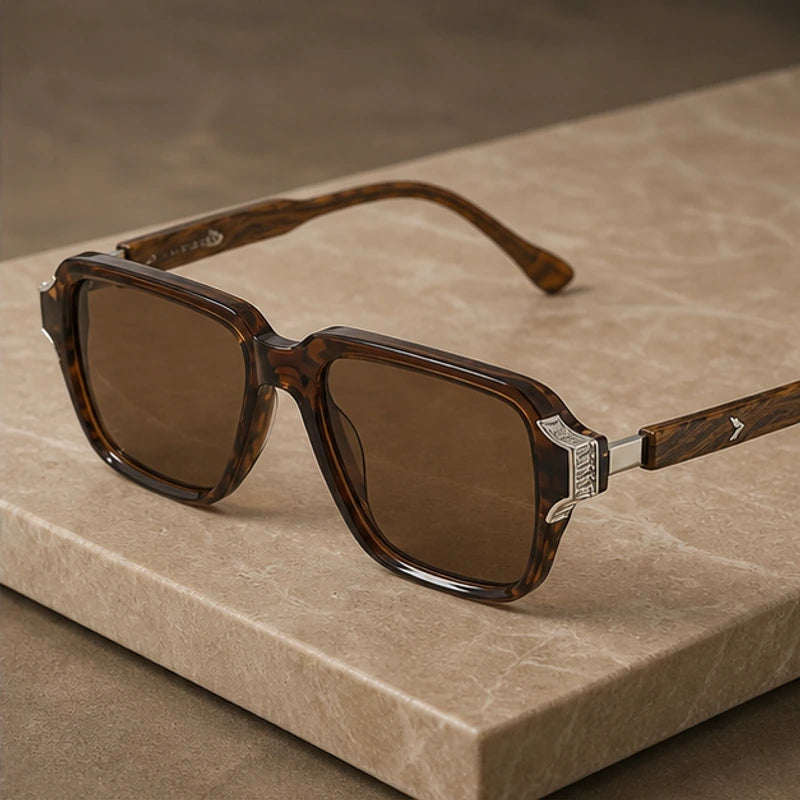 Belgravia Retro Sunglasses - Havana - sunglasses - Brondals - Image 2
