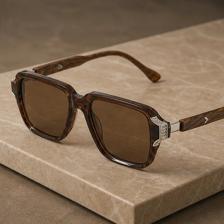 Belgravia Retro Sunglasses - Havana - sunglasses - Brondals - Image 2