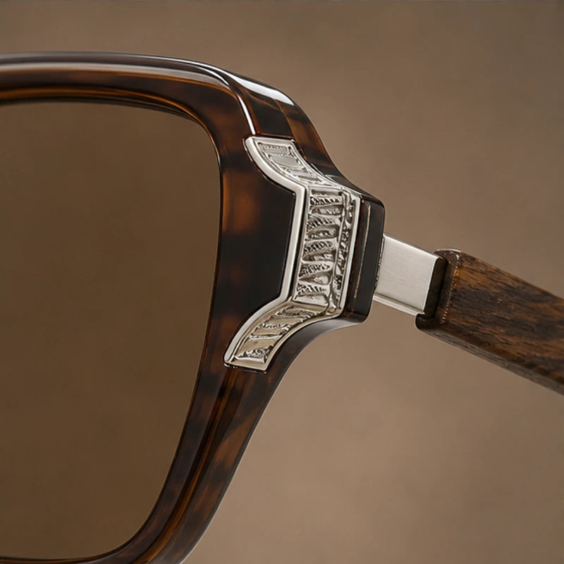Belgravia Retro Sunglasses - Havana - retro sunglasses - Brondals - Image 3