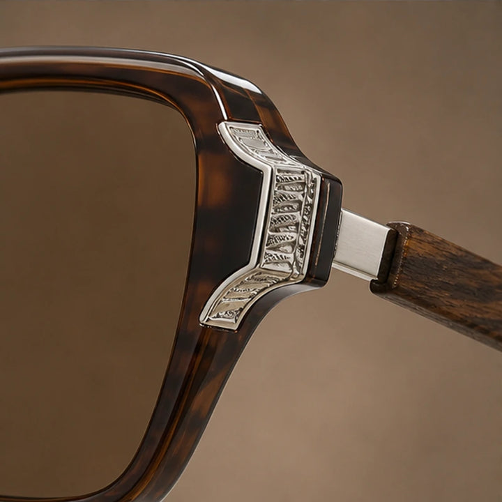 Belgravia Retro Sunglasses - Havana - retro sunglasses - Brondals - Image 3