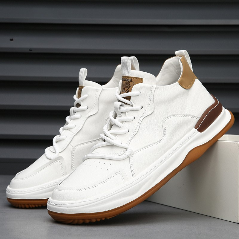 Dellava Italian Genuine Leather Sneakers - luxury sneakers - Brondals - Image 5