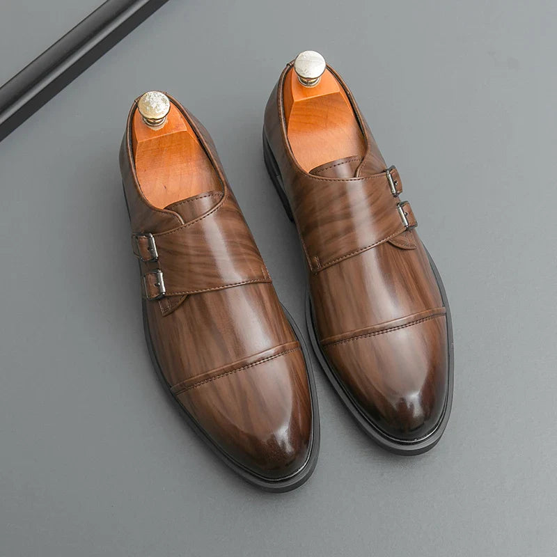 Zapatos de cuero genuino Mansford