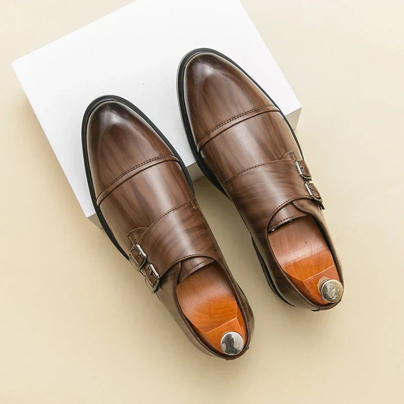 Zapatos de cuero genuino Mansford