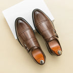 Zapatos de cuero genuino Mansford