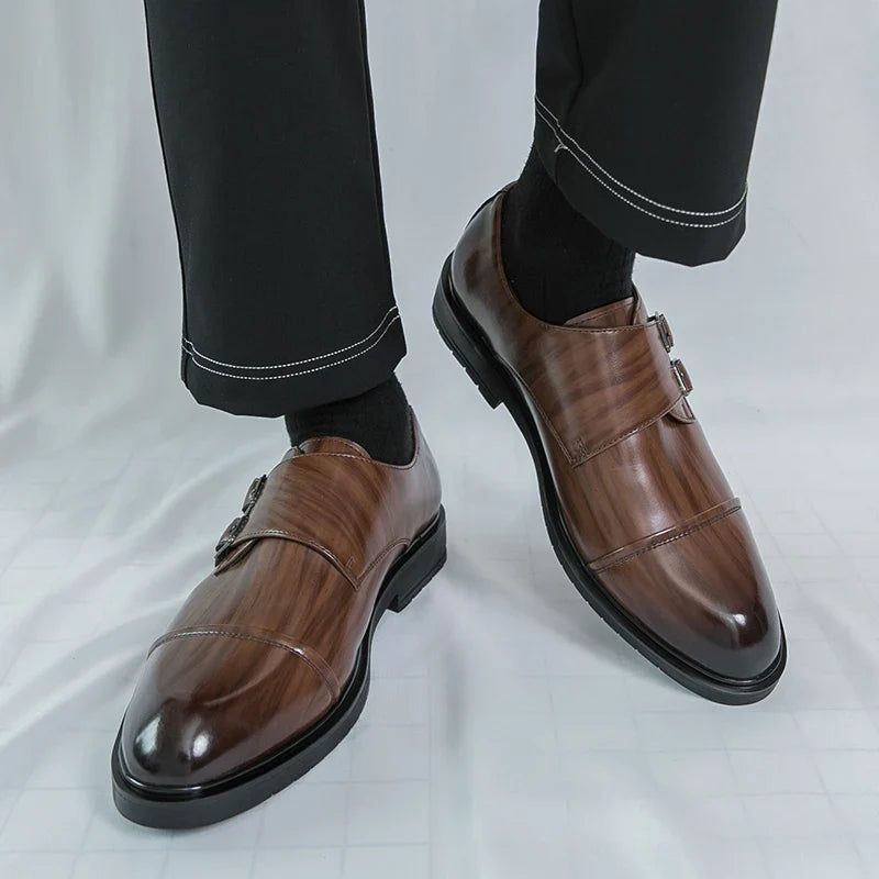 Zapatos de cuero genuino Mansford