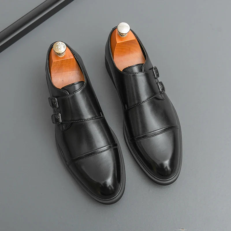 Zapatos de cuero genuino Mansford