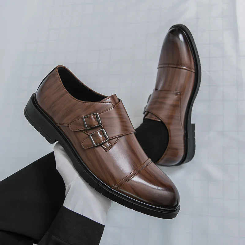 Zapatos de cuero genuino Mansford
