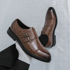 Zapatos de cuero genuino Mansford