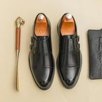 Zapatos de cuero genuino Mansford