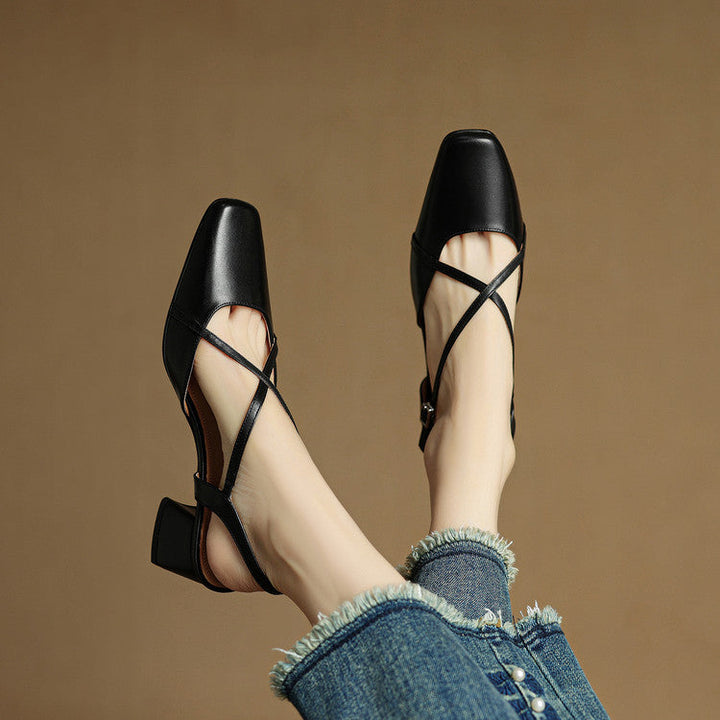 Marcello Leather Heels