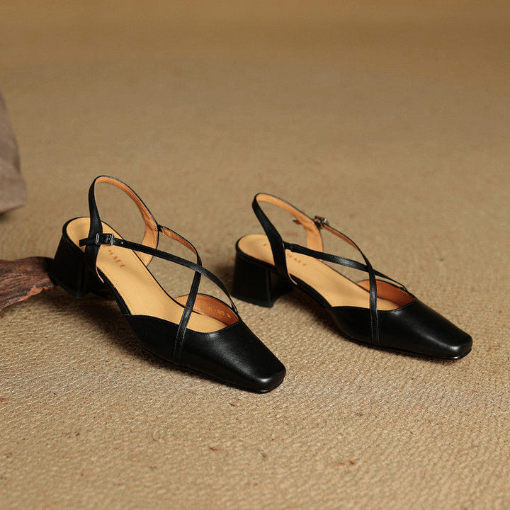 Marcello Leather Heels